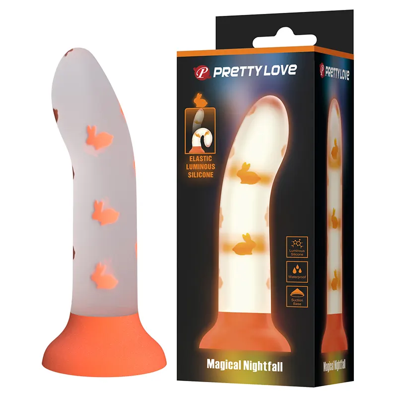 Silikonski Dildo 17cm Magical Nightfall