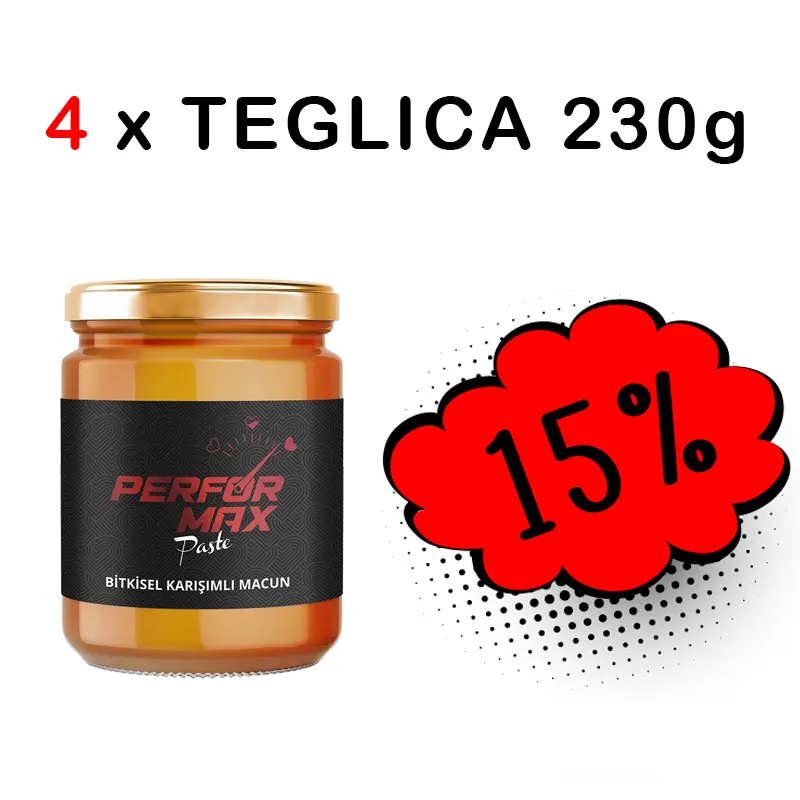 Turski med PERFOR MAX teglica 4 x 230g